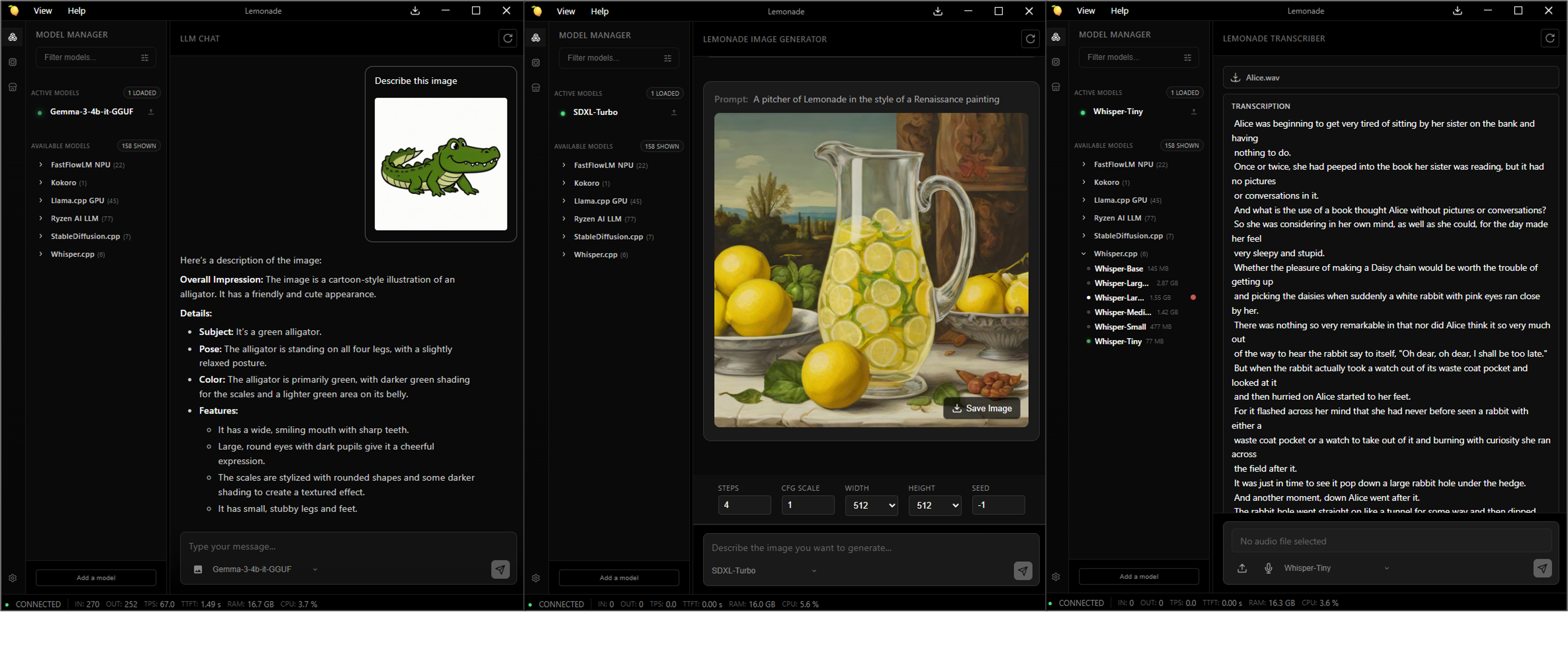 Getting Started with Lemonade