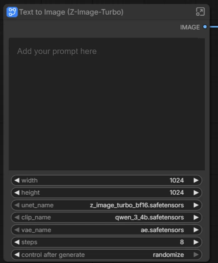ComfyUI Main Node